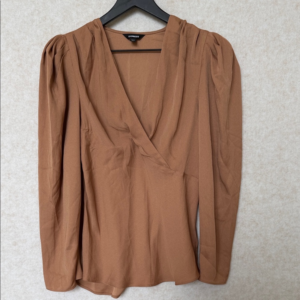 Brown Blouse